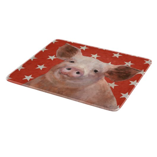 Patriottisch Boerderij - Varkens Snijplank (Hoek)