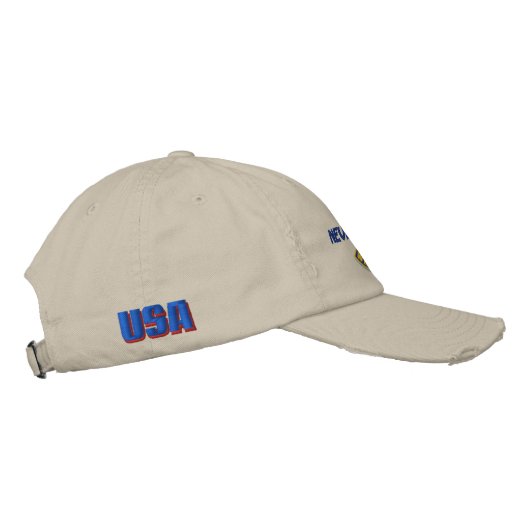 patriottisch borduurwerk geborduurde pet (Rechts)