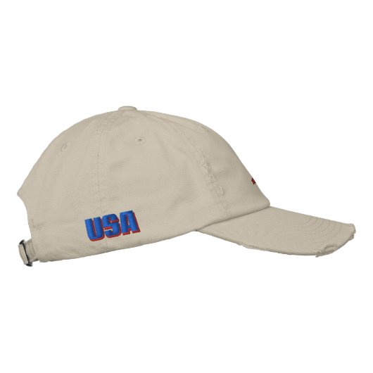 patriottisch borduurwerk pet (Rechts)