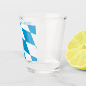 Patriottisch borrelglas met vlag van Beieren Shot Glas (Rechts)
