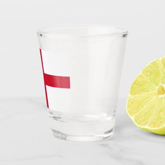 Patriottisch borrelglas met vlag van Engeland Shot Glas (Rechts)