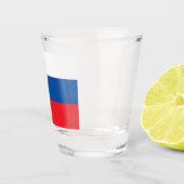 Patriottisch borrelglas met vlag van Slowakije Shot Glas (Rechts)