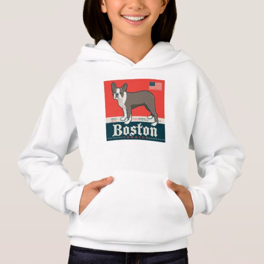 patriottisch | Boston Terrier (Voorkant)