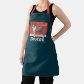 patriottisch | Boston Terrier Schort (Insitu)