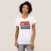 patriottisch | Boston Terrier T-shirt (Voorkant volledig)
