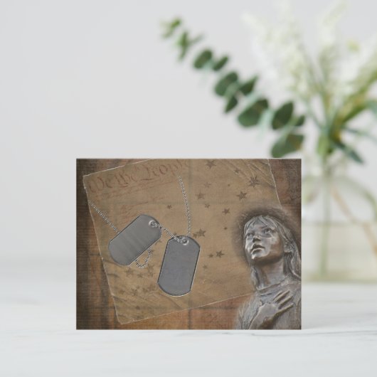 Patriottisch Briefkaart (Staand voorkant)