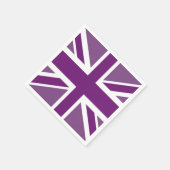 Patriottisch Brits EU-Jack Flag Napkin Servet (Hoek)