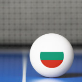 Patriottisch Bulgaars vlaggen Ping Pong Ball (Net)