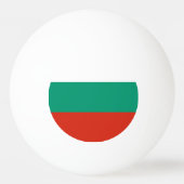 Patriottisch Bulgaars vlaggen Ping Pong Ball (Voorkant)