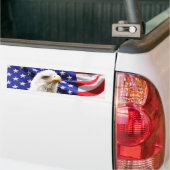 Patriottisch Bumpersticker (Op Truck)