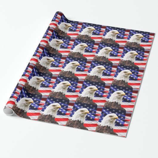 Patriottisch Cadeaupapier (Uitgerold)