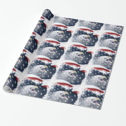 Patriottisch Cadeaupapier (Uitgerold)