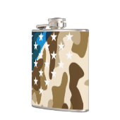 Patriottisch camouflage heupfles (Links)