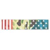 Patriottisch camouflage korte tafelloper (Horizontaal)