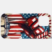 patriottisch Case-Mate iPhone case (Achterkant (horizontaal))
