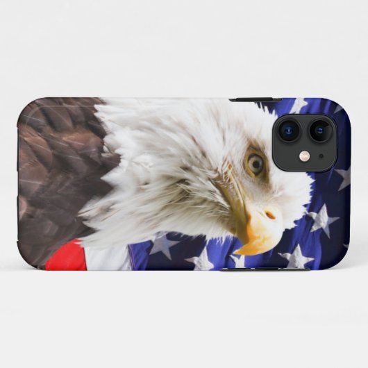 Patriottisch Case-Mate iPhone Case (Achterkant (horizontaal))