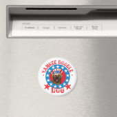 Patriottisch Chocolade Lab Magneet (Insitu (Vaatwasser))