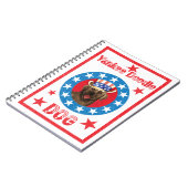 Patriottisch Chocolade Lab Notitieboek (Linkerzijde)
