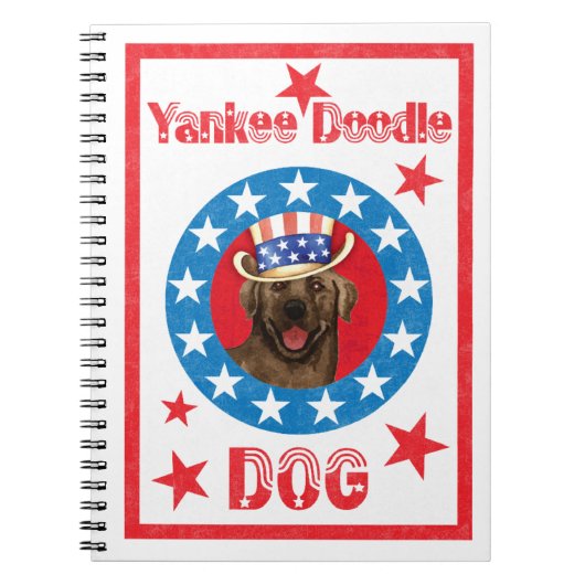 Patriottisch Chocolade Lab Notitieboek (Voorkant)