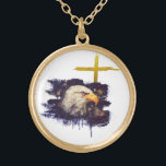 *~* Patriottisch Christelijk Eagle Cross Veteran Goud Vergulden Ketting<br><div class="desc">JEWELRY MET INTENTIE (R) - Energetisch versterkte juwelen ((((((((((( kopieer en plak deze link voor mijn Amerikaanse patriotse collectie https://bit.ly/3QsVQy0 )))))))) Veteranese militaire brandweerman geeft eerste reactie politie Ronde patriottische patriot GOLD PLATED ROUND KETTING ketting round and yellow gold plated. Topaanbieding is een abstract afbeelding van de AMERIKAANSE ELGF. Achter...</div>