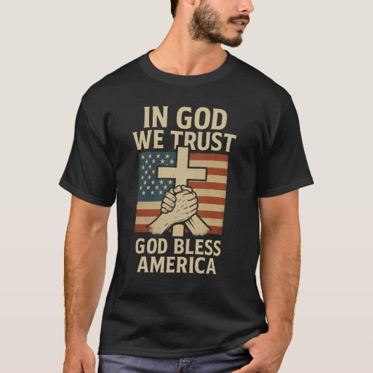 Patriottisch Christelijk T-shirt (Voorkant)