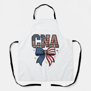 Patriottisch CNA Strik Vintage Gravure Shirt Ontwe Schort