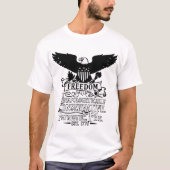 Patriottisch Conservatief Nationaal Liberty T-shir T-shirt (Voorkant)