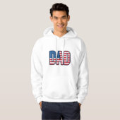 Patriottisch DAD Vector T-shirt ontwerp_1 (Voorkant volledig)
