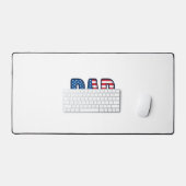 Patriottisch DAD Vector T-shirt Ontwerp_1 Bureaumat (Keyboard & Muis)