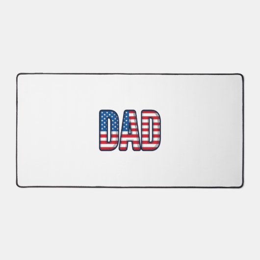 Patriottisch DAD Vector T-shirt Ontwerp_1 Bureaumat (Voorkant)