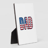 Patriottisch DAD Vector T-shirt Ontwerp_1 Fotoplaat (Zijkant)