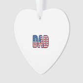 Patriottisch DAD Vector T-shirt Ontwerp_1 Ornament (voorkant)