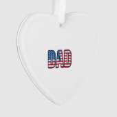 Patriottisch DAD Vector T-shirt Ontwerp_1 Ornament (voorkant)