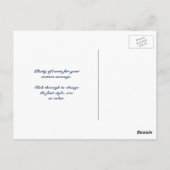  Patriottisch, dame, Eagle met Amerikaanse vlag Briefkaart (Achterkant)