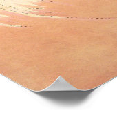  Patriottisch, dame, Eagle met Amerikaanse vlag Poster (Hoek)