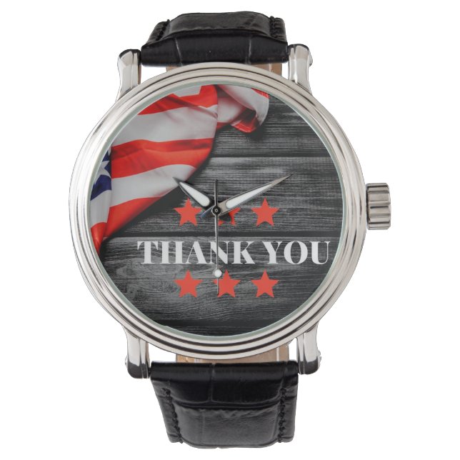 Patriottisch Dank u Horloge (Voorkant)