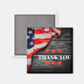Patriottisch Dank u Magneet (Voorkant / Achterkant)