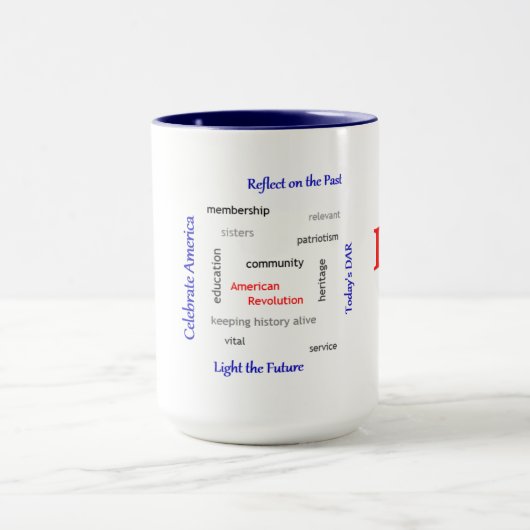 Patriottisch DAR Mok (Midden)