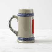 Patriottisch de Canadese vlag Bierpul (Links)