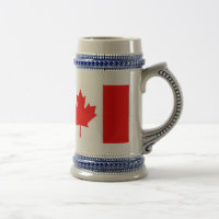 Patriottisch de Canadese vlag