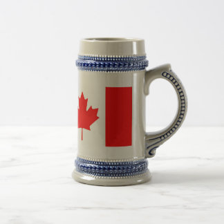 Patriottisch de Canadese vlag Bierpul