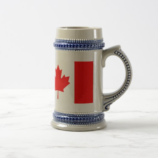 Patriottisch de Canadese vlag Bierpul (Rechts)