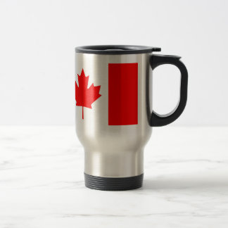 Patriottisch de Canadese vlag Reisbeker