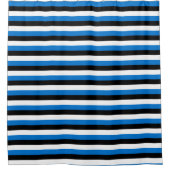 Patriottisch Douchegordijn met vlag van Estland (Voorkant)