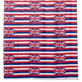 Patriottisch douchergordijn met vlag van Hawaii Douchegordijn