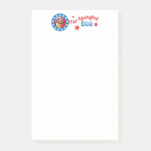 Patriottisch Duits Shepherd Post-it® Notes