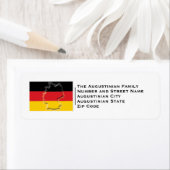 Patriottisch | DUITSLAND VLAG Etiket (Insitu)