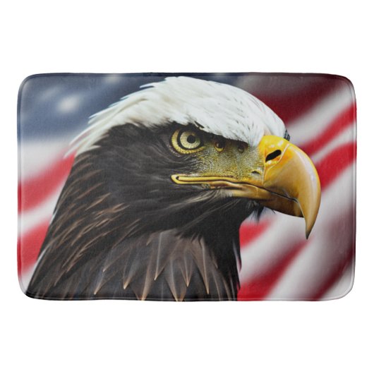 Patriottisch/Eagle/Amerikaans/USA Badmat (Voorkant)