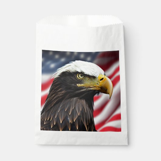 Patriottisch/Eagle/Amerikaans/USA Bedankzakje (Voorkant)