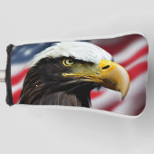 Patriottisch/Eagle/Amerikaans/USA Golfheadcover (Voorkant)